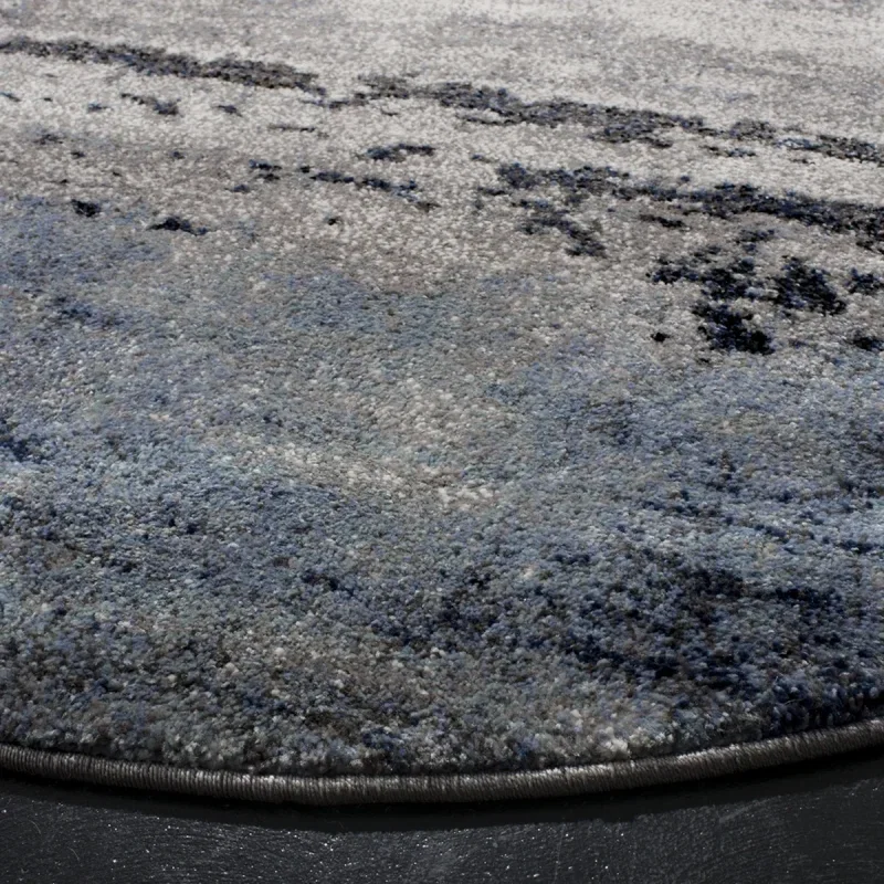 Tapete Galaxia Capas Azul