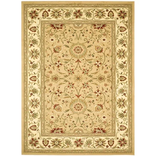 Tapete Heredad Floral en Beige con Marfil