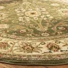 Tapete Heredad Floral en Verde Salvia con Marfil