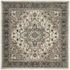 Tapete Heredad Medallón en Marfil con Beige