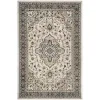 Tapete Heredad Medallón en Marfil con Beige