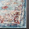 Tapete James de Ornamento Disperso en Azul