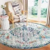 Tapete James de Ornamento Disperso en Azul