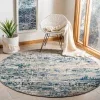 Tapete James de Textura Moteada en Gris con Azul