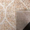 Tapete James Floral en Marfil con Naranja