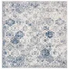Tapete James Vintage en Blanco con Azul