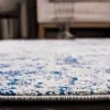 Tapete James Vintage en Blanco con Azul