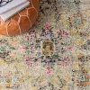 Tapete James Vintage en Gris con Amarillo