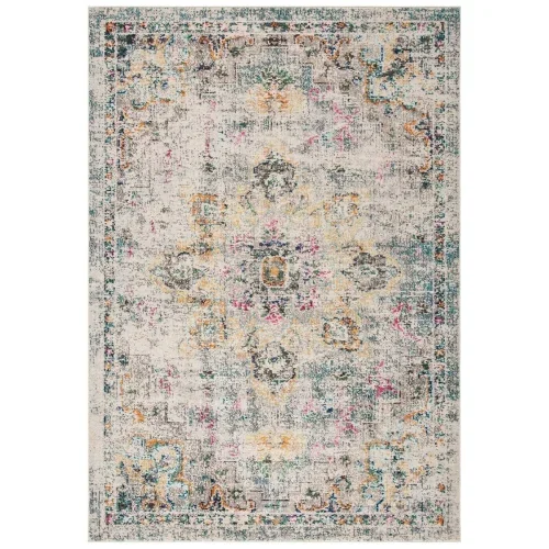 Tapete James Vintage en Gris con Amarillo