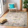 Tapete James Vintage en Gris con Amarillo