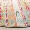 Tapete James Vintage Pátina en Azul con Naranja