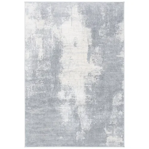 Tapete Jaspis de Brochazos Verticales en Gris con Marfil