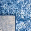 Tapete Jaspis de Desgaste Texturizado en Azul Marino con Marfil