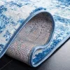 Tapete Jaspis de Pinceladas Desgastadas en Azul Marino con Marfil