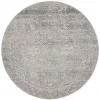 Tapete Memoria de Damasco Desvanecido en Gris con Marfil