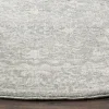 Tapete Memoria de Damasco Desvanecido en Gris con Marfil