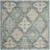 Tapete Memoria Vintage en Azul Claro con Marfil