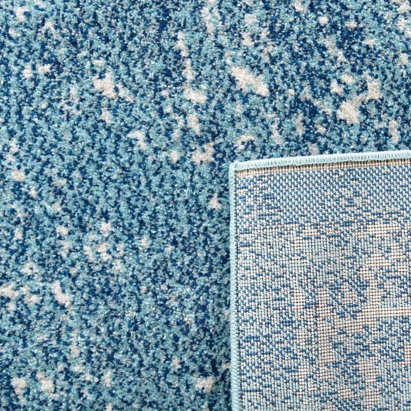 Tapete Memoria Vintage en Azul con Marfil