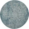 Tapete Memoria Vintage en Azul con Marfil