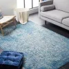 Tapete Memoria Vintage en Azul con Marfil