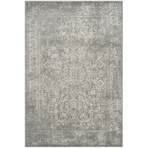 Tapete Memoria Vintage en Gris con Marfil