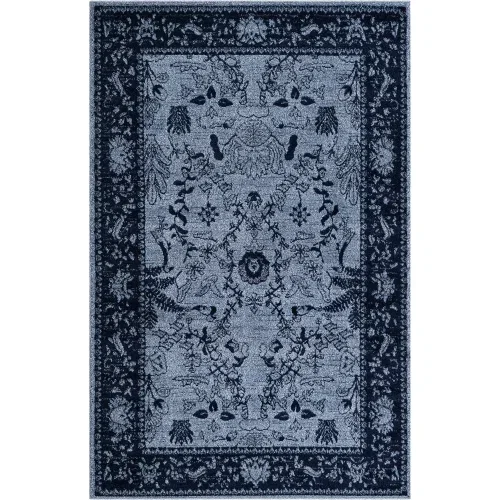 Tapete Miramar Floral Persa en Azul