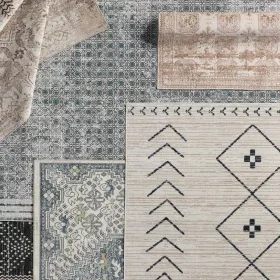 Tapete Nadia Tribal en Marfil