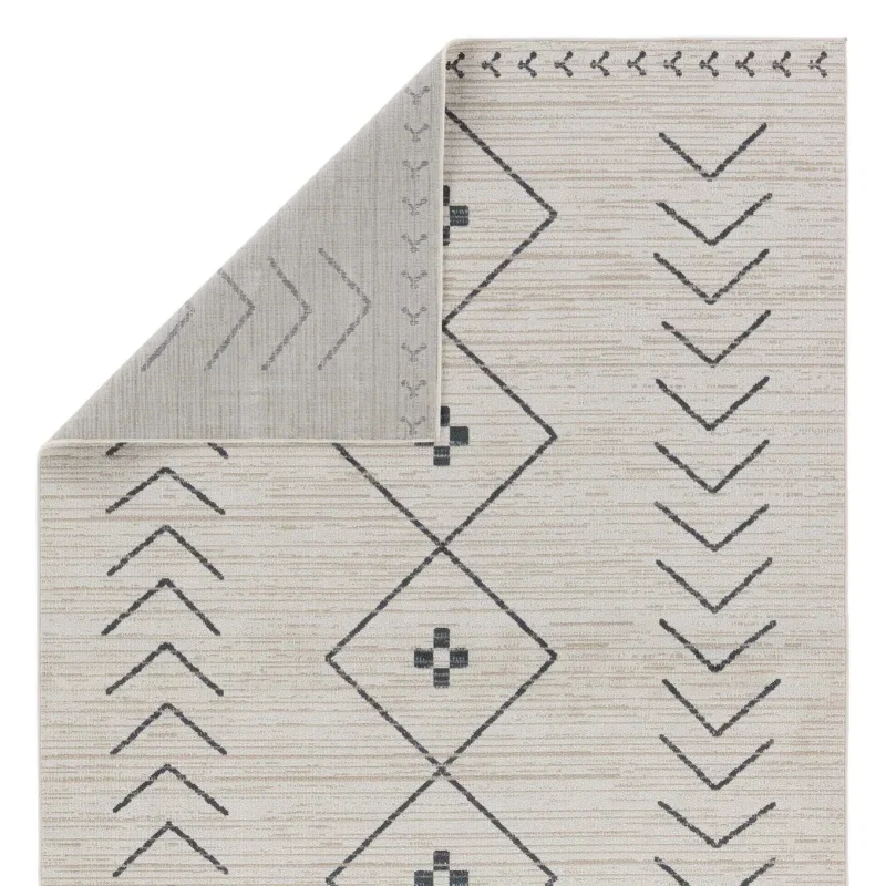 Tapete Nadia Tribal en Marfil