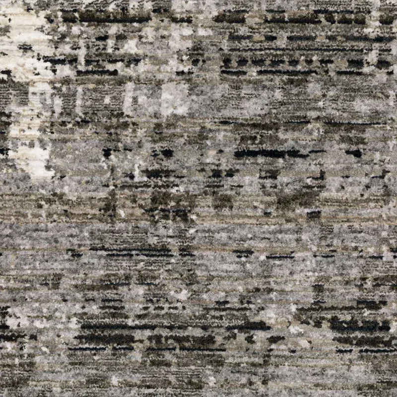Tapete Nebulosa Abstracto en Gris y Beige