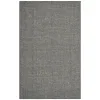 Tapete Nudo Grueso de Yute Gris - 2.40 x 3.00