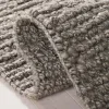 Tapete Nudo Grueso de Yute Gris - 2.40 x 3.00