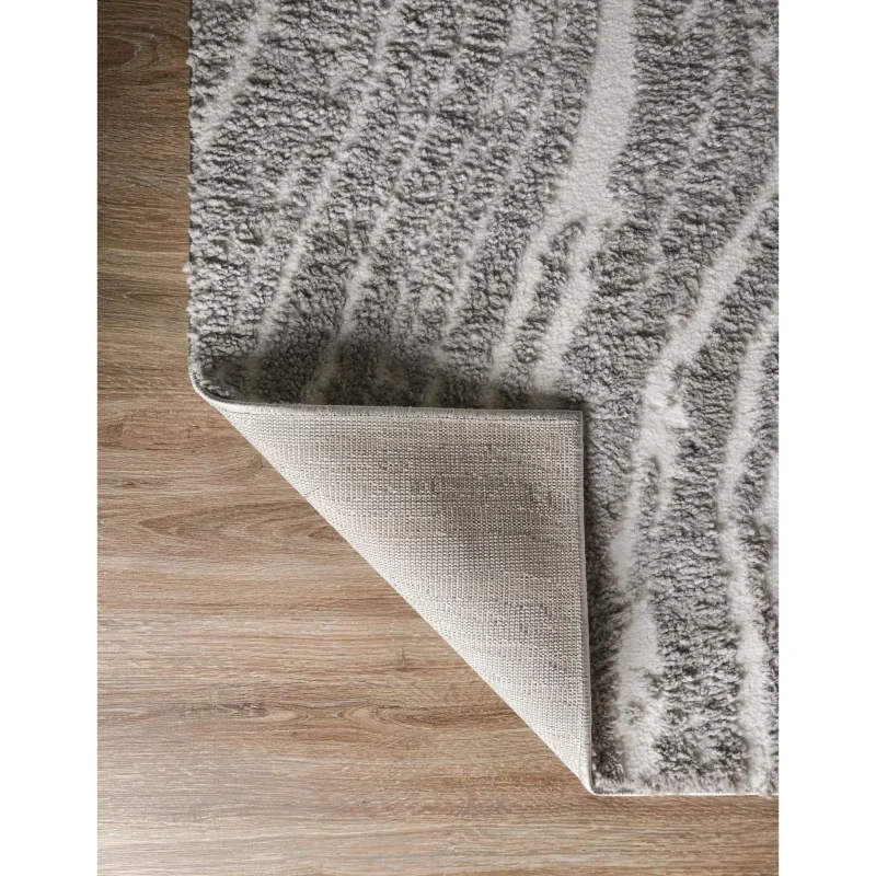 ondas organico en gris nube