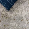 Tapete Palmar de Textura Desgastada en Gris con Dorado