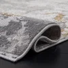 Tapete Palmar de Textura Desgastada en Gris con Dorado