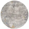 Tapete Palmar de Textura Desgastada en Gris con Dorado