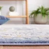 Tapete Palmar Vintage en Beige con Azul