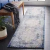 Tapete Palmar Vintage en Beige con Azul