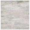 Tapete Palmar Vintage en Gris con Verde