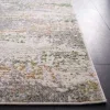 Tapete Palmar Vintage en Gris con Verde