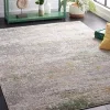 Tapete Palmar Vintage en Gris con Verde
