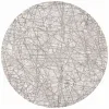 Tapete Prado Abstracto en Beige con Gris