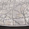 Tapete Prado Abstracto en Beige con Gris