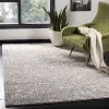Tapete Prado Abstracto en Beige con Gris