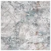 Tapete Prado Abstracto en Gris con Azul