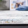 Tapete Prado Abstracto en Gris con Azul