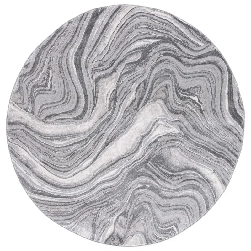 Tapete Prado Abstracto en Gris