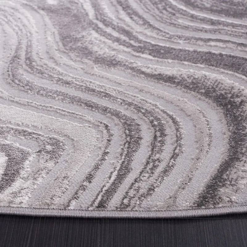 Tapete Prado Abstracto en Gris