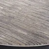 Tapete Prado Abstracto en Marfil con Gris