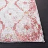 Tapete Prado Damasco en Gris con Rosa