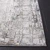 Tapete Prado de Trazos Entrelazados en Gris con Gris Oscuro